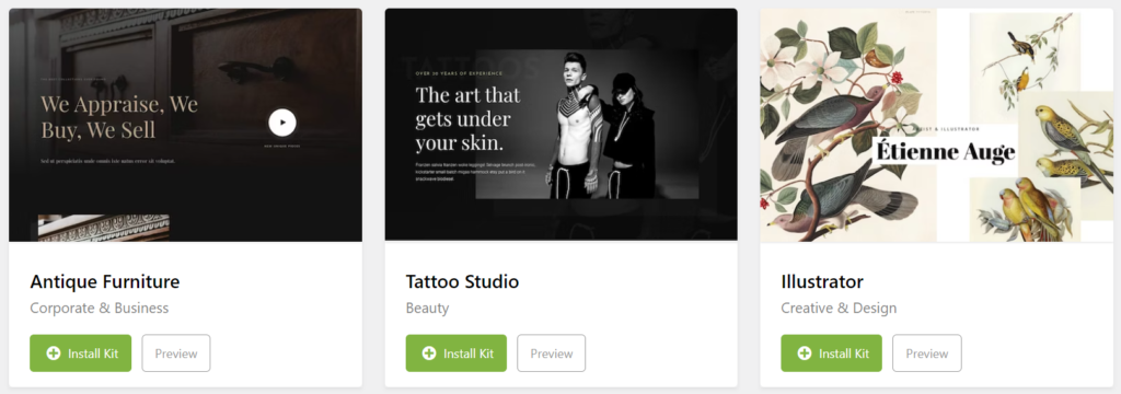 Template Estron Web