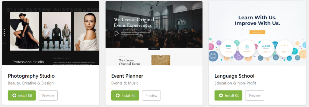 Template Estron Web
