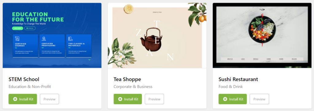 Template Estron Web