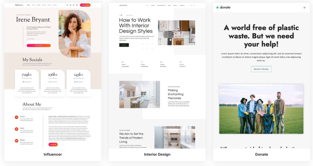 Template Estron Web