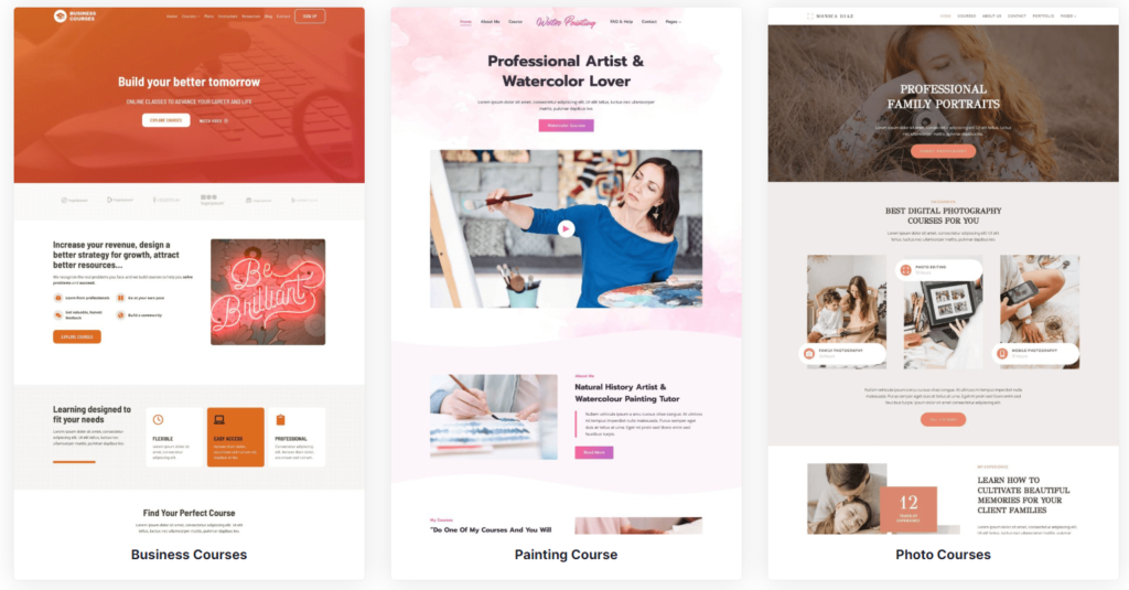 Template Estron Web
